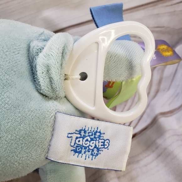 Taggies Blue Monkey Plush Musical Pull Crib Toy Velour 13 Inch Mary Meyer Baby - Picture 8 of 10